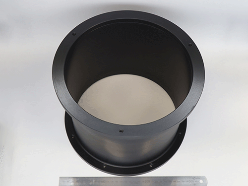 パイプ　黒アルマイト　A5052  光学機器